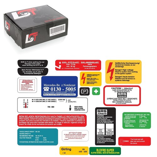 Hinweisschilder stickerblatt - hinweisschilder,