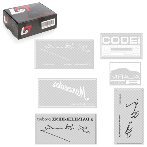 Stickerblatt frontscheibe - stickerblatt,